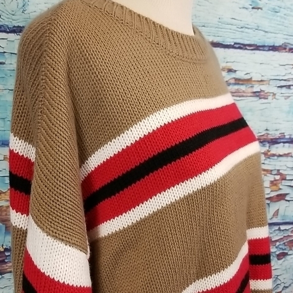 𝅺purple Snow  stripped sweater - Picture 4 of 6